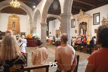 Misa y procesión de San Francisco en Telde/Francisco Javier Santana y Antonio Alí.